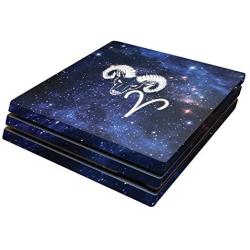 MightySkins Skin Compatible with Sony PS4 Pro Console - Aries | Protective, Durable, and Unique Vinyl Decal wrap Cover | Easy to Apply, Remove, and Change Styles | Made in The USA