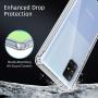 Dahkoiz Case for Samsung Galaxy A71 5G Case [Not for A71 5G UW from Verizon], See-Through Clear Crystal TPU Bumper Cover Slim Shockproof Protective Phone Case for Samsung Galaxy A71 5G, Clear