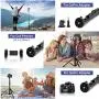 62” Selfie Stick Tripod, Integrated, Torjim Portable Phone Tripod with Phone Holder, Bluetooth Remote for iOS & Android, Tripod Stand Perfect for Camera & GoPro with 360°Tripod Head and GoPro Adapter 62” Selfie Stick Tripod, Integrated, Torjim Portable Phone Tripod with Phone Holder, Bluetooth Remote for iOS & Android, Tripod Stand Perfect for Camera & GoPro with 360°Tripod Head and GoPro Adapter