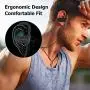 Bluetooth Headphones, LETSCOM Wireless Earbuds V5.0 IPX7 Waterproof Noise Cancelling Headsets, Richer Bass & HiFi Stereo Sports Earphones 8 Hours Playtime Running Headphones with Travel Case Bluetooth Headphones, LETSCOM Wireless Earbuds V5.0 IPX7 Waterproof Noise Cancelling Headsets, Richer Bass & HiFi Stereo Sports Earphones 8 Hours Playtime Running Headphones with Travel Case