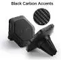 Spigen Kuel QS11 Quad Car Phone Mount Magnetic Air Vent Phone Holder QNMP Compatible with Most Smartphones - Black