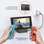 OLCLSS Nintendo Switch Dock with Bluetooth Adjustable Switch Docking Station with Type-C Input Interface Mini HDMI Video Conversion Dock Base with LED Indicator for Nintendo Switch Host