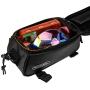 HLM Bike Bag Bicycle Front Tube Frame Cycling Package Bags 5.7 inches Touch Screen Mobile Phone Bags Bicycle Accessories