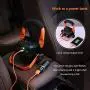 TACKLIFE Rechargeable Work Light,15W Camping Light With Lumen LED Bright,Car Charger with 4.9FT USB Output Cable,Waterproof IP65 for Outdoor Work and Fishing TACKLIFE Rechargeable Work Light,15W Camping Light With Lumen LED Bright,Car Charger with 4.9FT USB Output Cable,Waterproof IP65 for Outdoor Work and Fishing