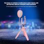 fosa Fill Light, Three-Gear Adjustment Brightness Foldable Selfie Light with Tripod and Phone Holder,Fill Light Lamp for Mobile Phone Below 6 Inches