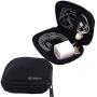 Black Universal Neoprene Zipper Headphone Headset Dock Charger Cable Organizer Electronics Accessories Case Various USB, Mp3, Charge, Cable organizer Pouch