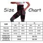 High Waist Thigh Trimmer - Hip Enhancer Yoga Running Fitness Weight Loss Shaping Invisible Lift Butt, Women Hip Enhancer Invisible Butt Lifter Shaper for Workout, Fitness Shapewear