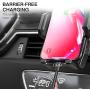Car Phone Mount Air Vent Cell Phone Holder for Car Compatible with iPhone 11 Pro Max XR Xs Max Xs X 8 7 6 Plus Samsung Galaxy 10 S10+ S9 S8 LG Google Nexus Nokia Sony and More (Black)