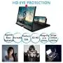 12" Screen Magnifier –3D HD Mobile Phone Magnifier Projector Screen for Movies, Videos, and Gaming–Foldable Phone Stand with Screen Amplifier–Supports All Smartphones(Black) 12" Screen Magnifier –3D HD Mobile Phone Magnifier Projector Screen for Movies, Videos, and Gaming–Foldable Phone Stand with Screen Amplifier–Supports All Smartphones(Black)