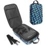 HIJIAO Hard Travel Case for Oculus Quest VR Gaming Headset and Controllers Accessories Waterproof Shockproof Carring case (Blue)