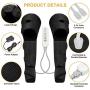 QUINEAR Leg Massager for Circulation, Foot Calf & Thigh Wraps Massage Helpful for Muscles Relaxation and Pain Relief - 3 Modes & 3 Intensities Include 2 Extensions