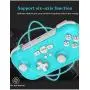 ipega-PG-SW021 Mini Wireless Gamepad Controller for N-Switch /PS3 Galaxy S10/S10+ Galaxy S20 LG Oppo VIVO MI Android Smartphone Tablet with Vibrating six-axis Function (Win 7 and Above) (Blue)