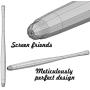 Honsky Cell Phone Stylus, Tablet Stylus for Touch Screens: Universal Long Metal Slim Waist Stylist Pens, Tablet Pen, Touchscreen Stylus Pen - with Replacement Tips, Silver