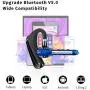 Bluetooth Headset CVC8.0 Dual Mic Noise Cancelling, HonShoop Wireless Bluetooth Earpiece Super Power V5.0 Hands-Free Earphones for iPhone Android Cell Phones Driver Trucker Business