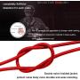 90 Degree iPhone Cable 10 FT 3 Pack Lightning Charger Cable Long Charging & Syncing Cord Compatible with iPhone XS/Max/XR/X/8/7/6/iPod/iPad.(Red,10ft)