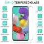 GESMA for Samsung Galaxy A51 Screen Protector with Camera Lens Protector, [3 Screen Protectors+2 Camera Protectors+1 Tray] Tempered Glass Screen Protector for Samsung Galaxy A51 4G(Clear)