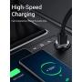 [2-Pack] AINOPE Car Charger, 4.8A All Metal Car Charger Adapter Dual USB Cigarette Lighter USB Charger Mini Flush Fit Compatible with iPhone 11/XR/x/8/7, iPad Air 2/Mini 3, Note 9/Galaxy S10/S9-Silver