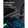 [2-Pack] AINOPE Car Charger, 4.8A All Metal Car Charger Adapter Dual USB Cigarette Lighter USB Charger Mini Flush Fit Compatible with iPhone 11/XR/x/8/7, iPad Air 2/Mini 3, Note 9/Galaxy S10/S9-Silver