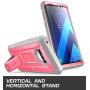 SUPCASE Unicorn Beetle PRO Series Phone Case for Samsung Galaxy Note 9, Full-Body Rugged Holster Case with Built-in Screen Protector for Samsung Galaxy Note 9 2018 (Pink)