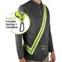 MOONSASH – USA Patented Hi-Visibility Reflective Sash > Reversible, Durable, Versatile, Stylish, No-Fuss Night Safety Gear for Men, Women & Kids > in Neon Yellow-Green & Midnight Black