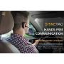 Bluetooth Headset V4.2, SHINETAO Hands-Free Bluetooth Earpiece Cell Phones, 2 HD Microphones Wireless Earpieces Business/Driving/Office, Compatible with iPhone/Samsung/Android
