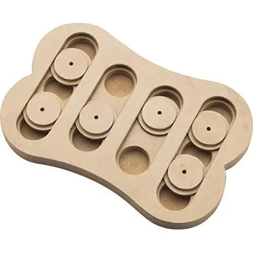 SPOT Ethical Pet Interactive Seek-A-Treat Shuffle Bone Toy Puzzle That Will Improve Your Dogs IQ, Specially Designed for Training Treats SPOT Ethical Pet Interactive Seek-A-Treat Shuffle Bone Toy Puzzle That Will Improve Your Dogs IQ, Specially Designed for Training Treats
