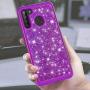 Cbus Wireless Sparkling Glitter Bling Phone Case Compatible with Samsung Galaxy A21 (Purple)