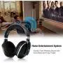 ARTISTE Wireless TV Headphones Over Ear Headsets - Digital Stereo Headsets with 2.4GHz RF Transmitter, Charging Dock, 100ft Wireless Range and Rechargeable 20 Hour Battery, Black ARTISTE Wireless TV Headphones Over Ear Headsets - Digital Stereo Headsets with 2.4GHz RF Transmitter, Charging Dock, 100ft Wireless Range and Rechargeable 20 Hour Battery, Black