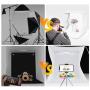 Sensyne Photography Table Top Light Box 70 LED Portable Photo Studio Shooting Tent Portable Folding Photo Box SLR Phone Camera Shoot