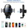 【2020 Upgraded】 Miracase Car Phone Mount, Air Vent Cell Phone Holder for Car, Universal Car Phone Holder Cradle Compatible with iPhone 11/11 Pro/11 Pro Max/XR/Xs/XS Max /8/7/6,Pixel,S10+ and More