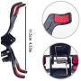 ITART Plastic Flexible Long Arms Gooseneck Clip Clamp Stand Universal Cell Phone Holder - Black