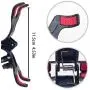 ITART Plastic Flexible Long Arms Gooseneck Clip Clamp Stand Universal Cell Phone Holder - Black