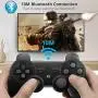 Mobile Game Controller, Gamepad Wireless Bluetooth Joystick for PS3 Controller Wireless Console for Playstation 3 Game Pad Gamepad Games Accessories-Golden-