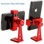 Ulanzi ST-04 Aluminum Phone Tripod Mount Adapter Vertical Video Bracket Cell Phone Clip 360 Degree Smartphone Video Tripod Clamp Compatible for iPhone 11 Xs X Samsung Android Instagram IGTV Livestream