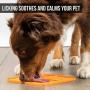 Hyper Pet Licking Mat for Dogs & Cats - IQ Treat Mat | Made in USA | Calming Mat for Anxiety Relief & Boredom Buster. Fun Alternative to Slow Feeder Dog Bowls & Snuffle Mat | Just Add Healthy Treats