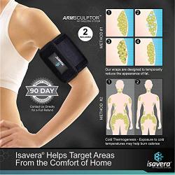 Isavera Arm Fat Freezing System | Shaper Wraps for Less Flabby Looking Arms | Trainer Slimmer Sleeve