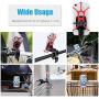 WixGear Universal Magnetic Bicycle & Motorcycle Handlebar Phone Holder for Cell Phones and GPS with Fast Swift-Snap Technology,