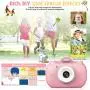 SDUSEIO Kids Digital Cameras Touch Screen Camera 1080P HD Mini Video Camera Girls Birthday Gifts Selfie Action Camera with 32G SD Card Outdoor Toys for Age 3-12 Year Old Boys & Girls