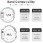 Kaome Floral Bands Compatible with App le Watch Band 38mm 40mm, Soft Silicone Fadeless Pattern Printed Replacement Strap Bands for Women, Compatible with iWatch Series 5/4/3/2/1, S/M
