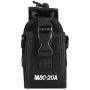 Universal Walkie Talkie Bag Pouch with Adjustable Shoulder Strap Portable Radio Holder Case Multi-Function for Kenwood/Motorola/HYT Two-Way Radio