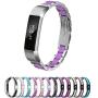Greeninsync Compatible with Fit bit Alta Bands Metal, Special Edition Replacement for Alta HR Stainless Steel Bands Adjustable Accessory Wristband Small Large for Alta Bracelet Women Men Girls Boys
