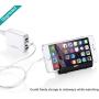 Aibocn Multi-Angle Cell Phone Stand, Adjustable Flodable Holder for Tablets Smartphones and E-Readers Compatible with iPhone iPad Air iPod Samsung Galaxy and More, Black