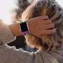 Laffav Compatible with Apple Watch Band 40mm 38mm 44mm 42mm for Women Men, Elegant Pattern Soft Silicone Sport Strap for iWatch Series 5 4 3 2 1