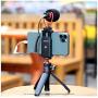 ULANZI ST-07 Phone Tripod Mount with Cold Shoe Mount for Microphone LED Video Light 1/4 Tripod Screw for iPhone 11/Pro/Pro Max XS Max XR X 8 7 Plus Samsung Galaxy OnePlus Google Pixel Vlog Vlogging