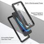 Temdan iPhone SE 2020 Case iPhone 8 Case iPhone 7 Case Waterproof,Clear Sound Quality Built-in Screen Protector Heavy Duty IP68 Waterproof Shockproof case for iPhone SE (2020)/8/7 4.7 inch (Black)