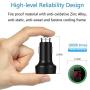 Palumma 24W/4.8A Dual USB Car Charger, 12V to USB Outlet with Cigarette Lighter Voltage Meter LED/LCD Display Battery Low Voltage Warning (Black) Palumma 24W/4.8A Dual USB Car Charger, 12V to USB Outlet with Cigarette Lighter Voltage Meter LED/LCD Display Battery Low Voltage Warning (Black)