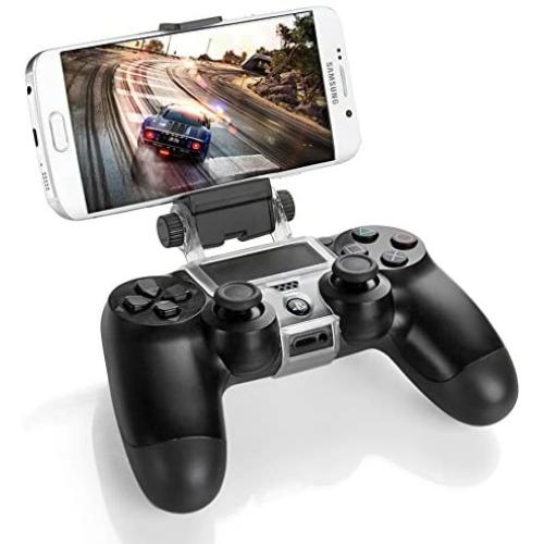 TNP PS4 Controller Phone Clip Holder Clamp Mount Bracket for Sony Playstation 4 PS4 Dual Shock Wireless Controller [Playstation 4]