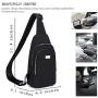 SEPTWOLVES Sling Casual Daypack,Lightweight Waterproof Chest Bag for Men Women Boys