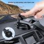 Car Phone Mount, Dashboard Windshield Car Phone Holder No Obstruction View & Strong Sticky Gel Suction Cup, Compatible iPhone 11/11 pro/XS MAX/XS/XR/X/8plus/7/8/6 Galaxy S10/S9/S8,Google etc