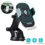 Wireless Car Charger, 10W Auto-Clamping Qi Fast Charging Car Mount Dashboard Air Vent Phone Holder for iPhone SE/11/11 Pro/11 Pro Max/XS Max/Xs MAX/XS/XR/X/8/8+, Samsung S10/S10+/S9/S9+/S8/S8+